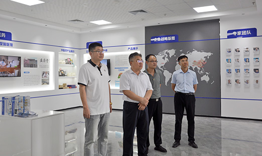 青岛中德生态园领导一行莅临BBIN宝盈集团集团，探索大健康产业合作之路